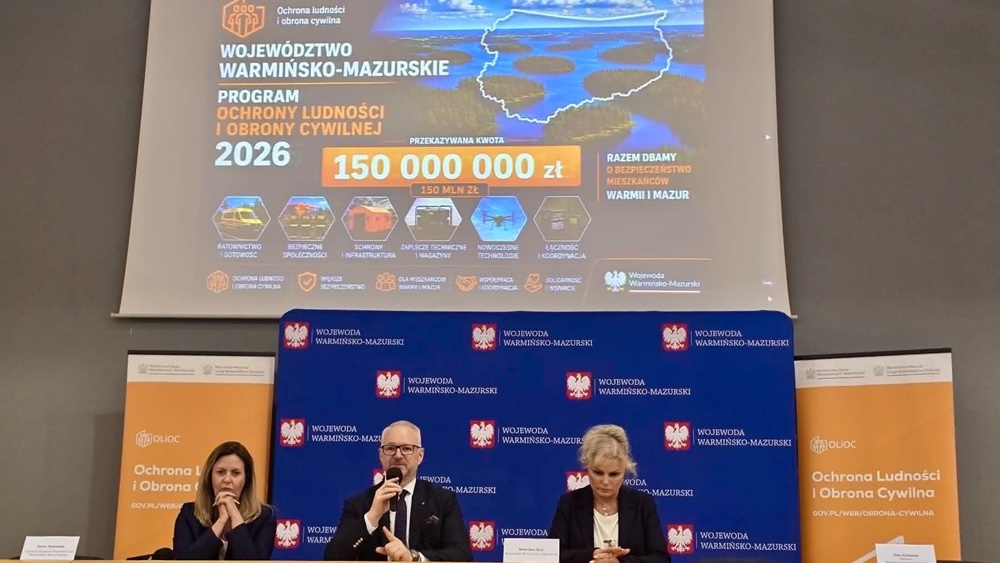 150 mln zł w ramach Programu Ochrony Ludności i Obrony Cywilnej 2 zdj. Starostwo Powiatowe w Olecku
