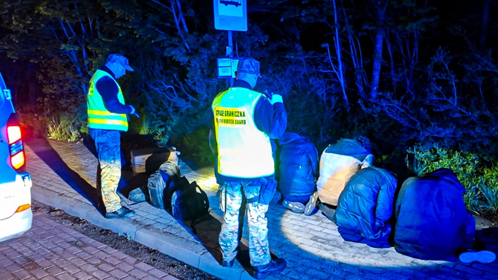 Kurier wpadł w powiecie ełckim. Przewoził obywateli Afganistanu 2 zdj. W MOSG 3