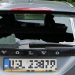 Wandal na parkingu 10 KMP Suwałki