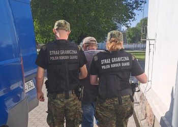 Akcja służb przeciwko nielegalnej migracji 31 źródło: POSG