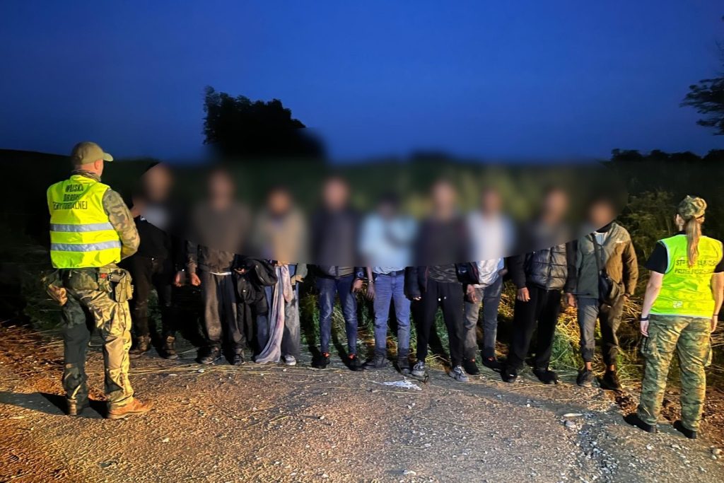 Ponad 30 migrantów i trzech kurierów zatrzymanych przy granicy 4 15 350140