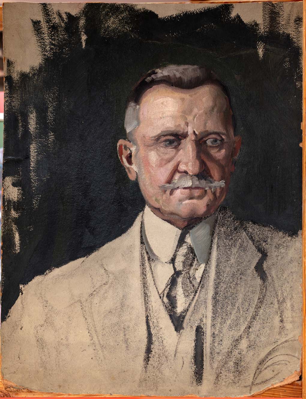 Nowe dzieła Monachijczyków w suwalskim muzeum 3 F. Ejsmond Autoportret