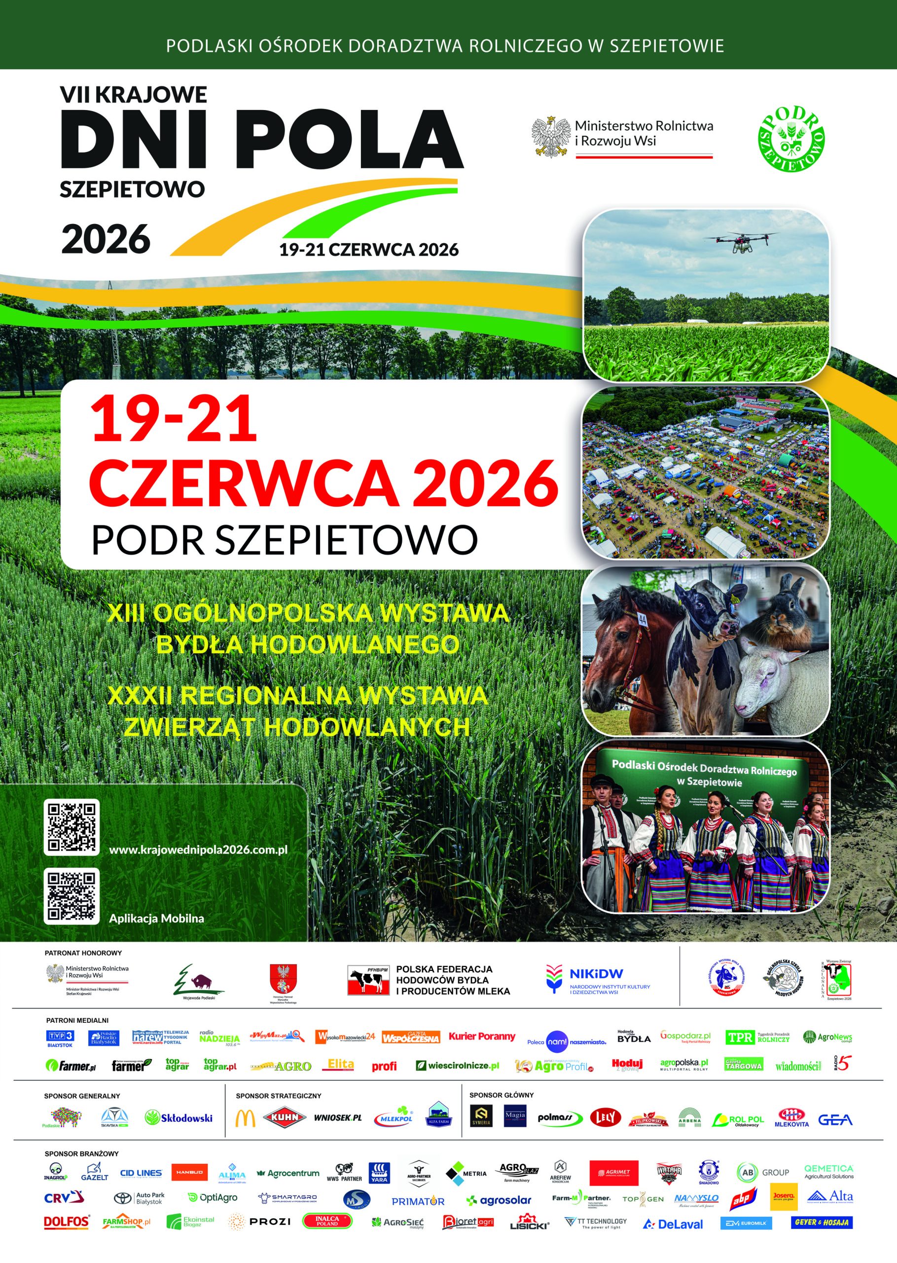 VII Krajowe Dni Pola Szepietowo 2026 1 Plakat a4 1.06.26 scaled