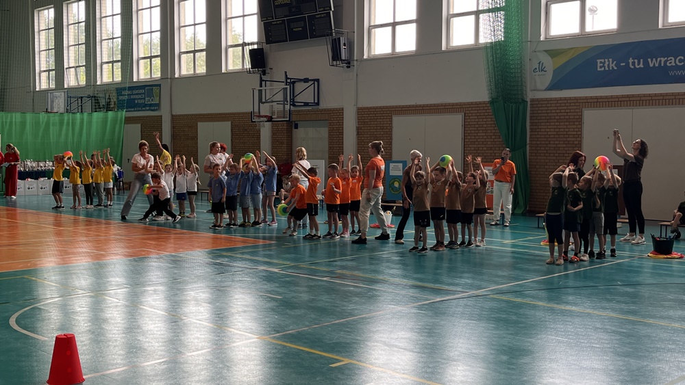 Dzieci rywalizowały w "przedszkoliadzie" 5 a4