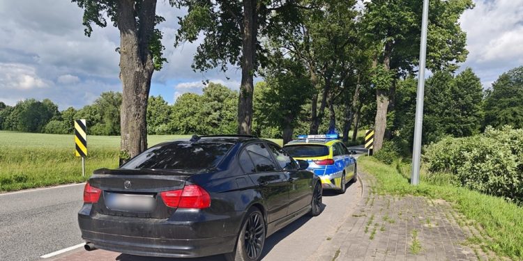 Kierował BMW mimo cofniętych uprawnień 1 Fot. KPP Węgorzewo