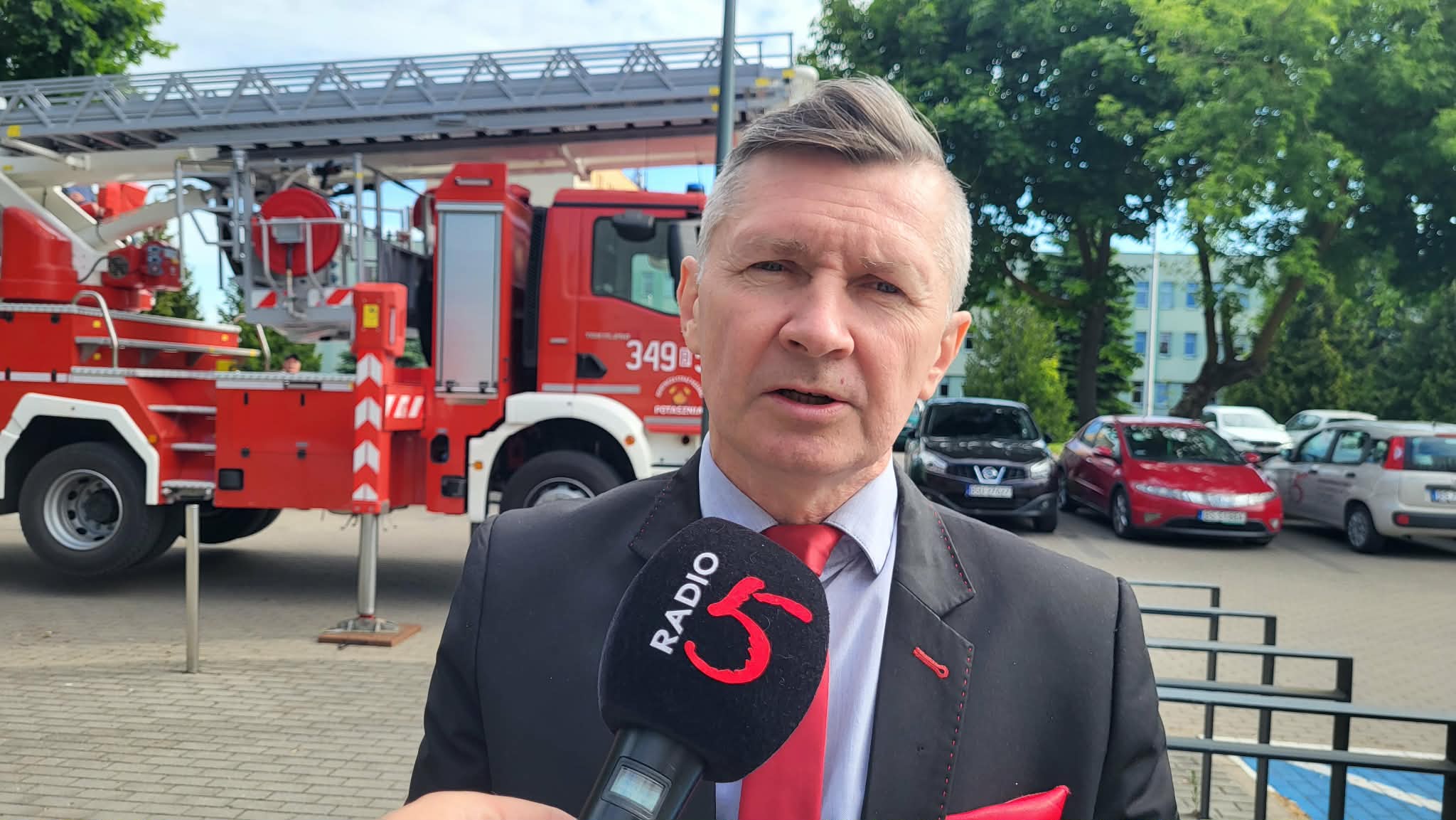 Nowy wóz z podnośnikiem dotarł do OSP Potasznia 12 e05c1693 1337 42f0 9543 9acc5112b8c4