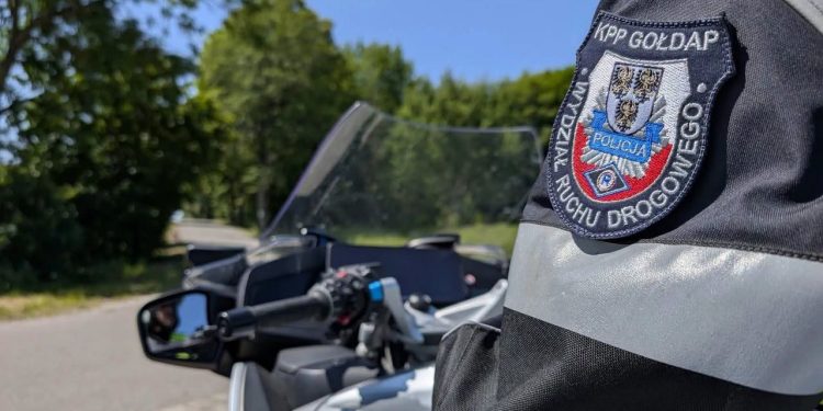 Kolejny pijany rowerzysta 1 Fot. KPP Gołdap
