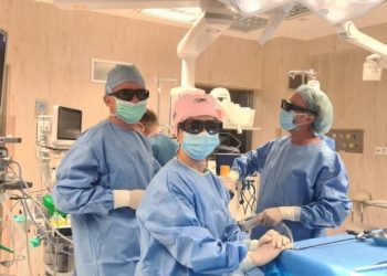 Operacja z zastosowaniem nowoczesnej technologii obrazowania 2 źródło: Szpital Wojewódzki im. dr. Ludwika Rydygiera w Suwałkach