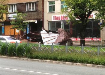 Kilkadziesiąt strażackich interwencji po ulewie w Ełku 3 zdj. Radio 5