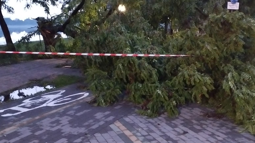 Kilkadziesiąt strażackich interwencji po ulewie w Ełku 12 po burzy 9