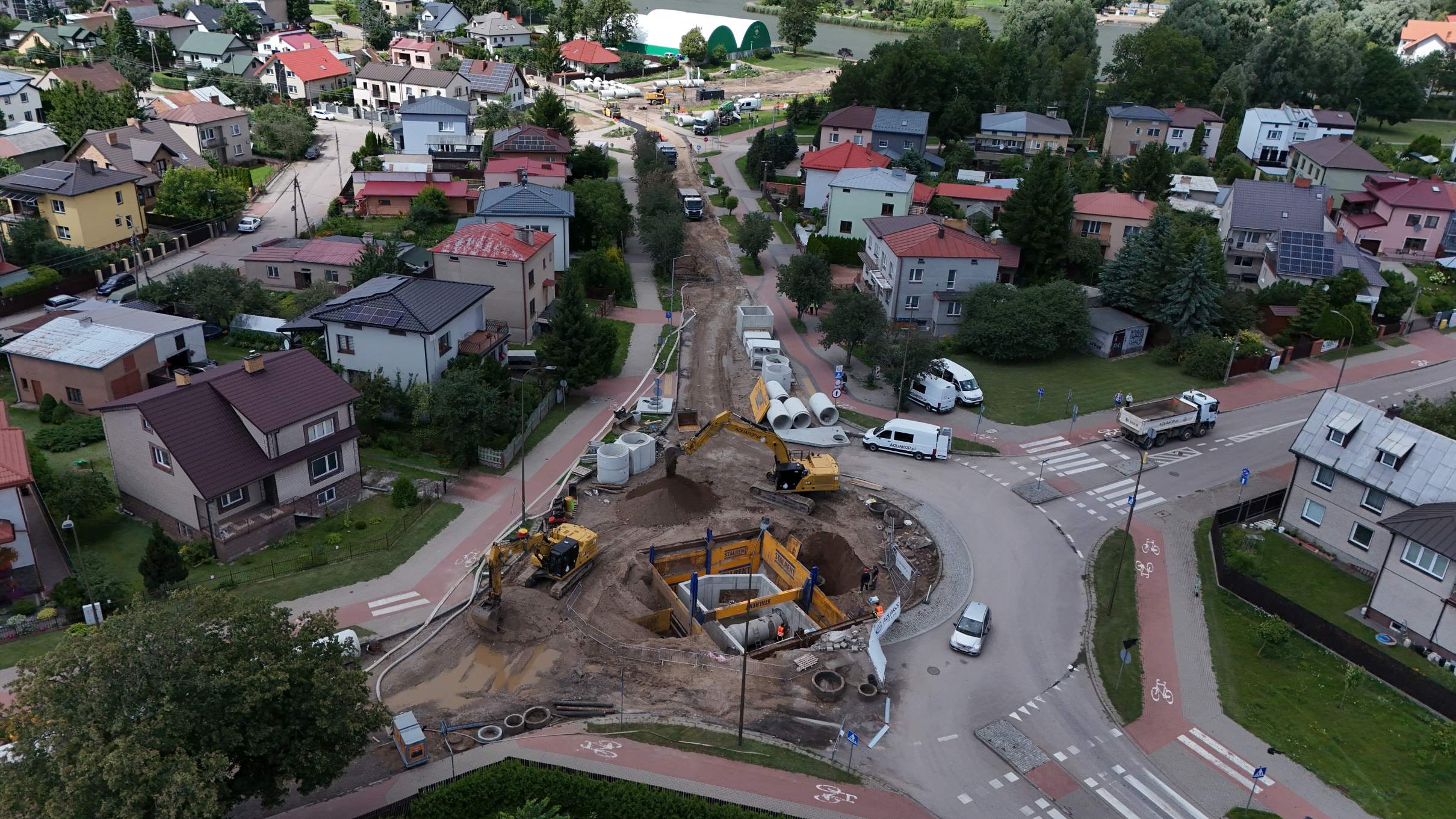 Powstaje zbiornik przy ulicy Olsztyńskiej 3 002 4