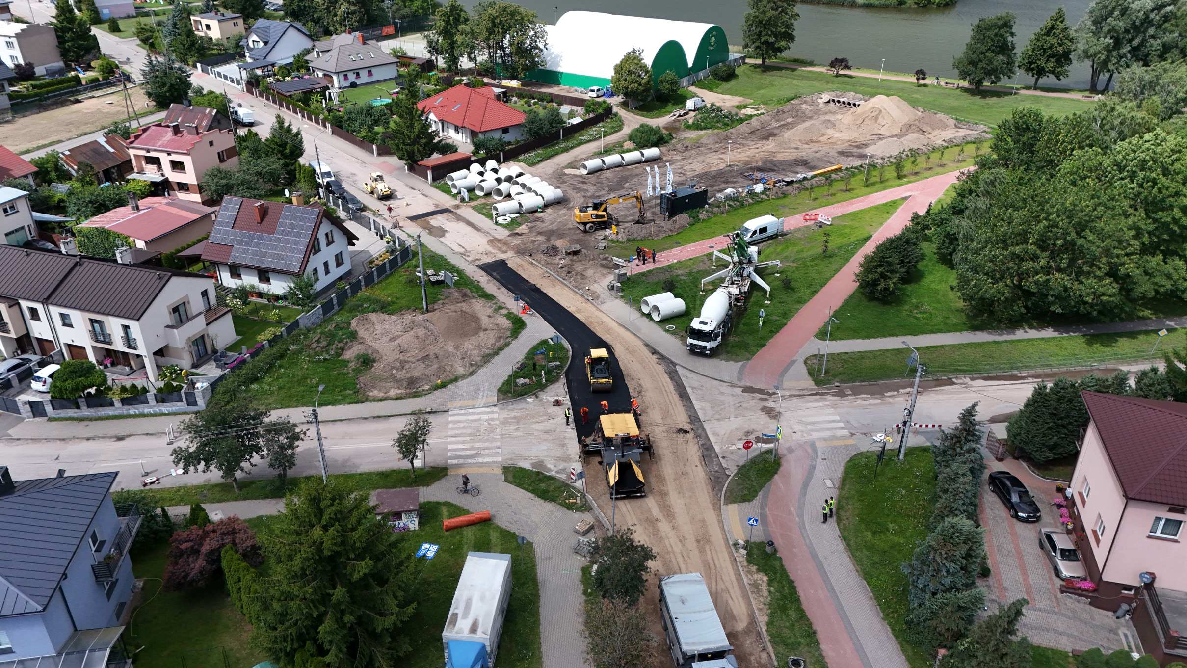 Powstaje zbiornik przy ulicy Olsztyńskiej 4 003 5