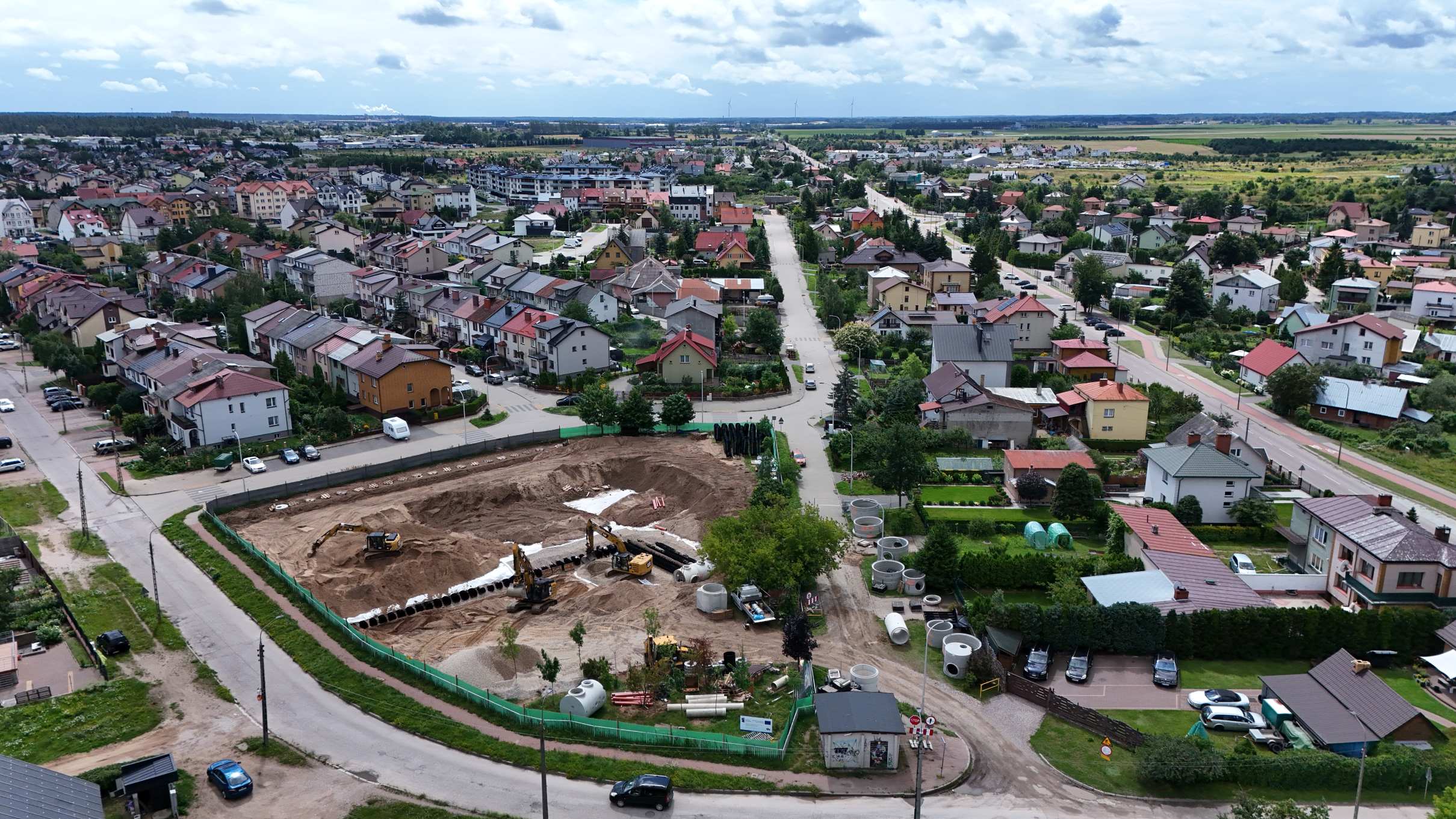 Powstaje zbiornik przy ulicy Olsztyńskiej 6 005 3