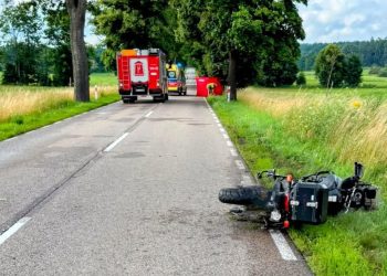Niebezpiecznie na drogach powiatu piskiego 2 Fot. KPP Pisz