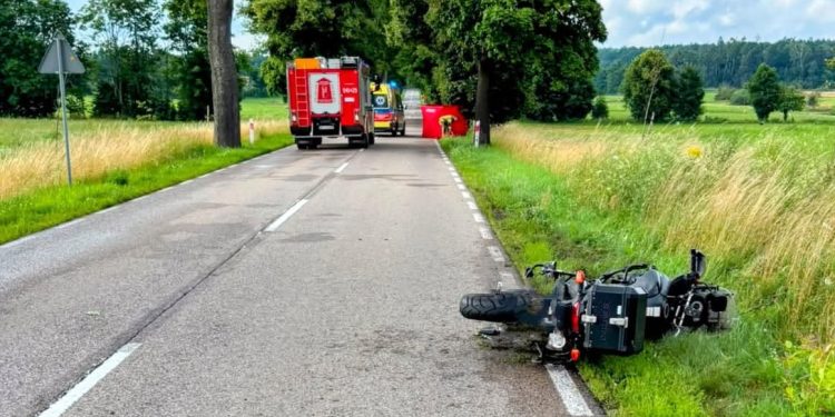 Niebezpiecznie na drogach powiatu piskiego 1 Fot. KPP Pisz