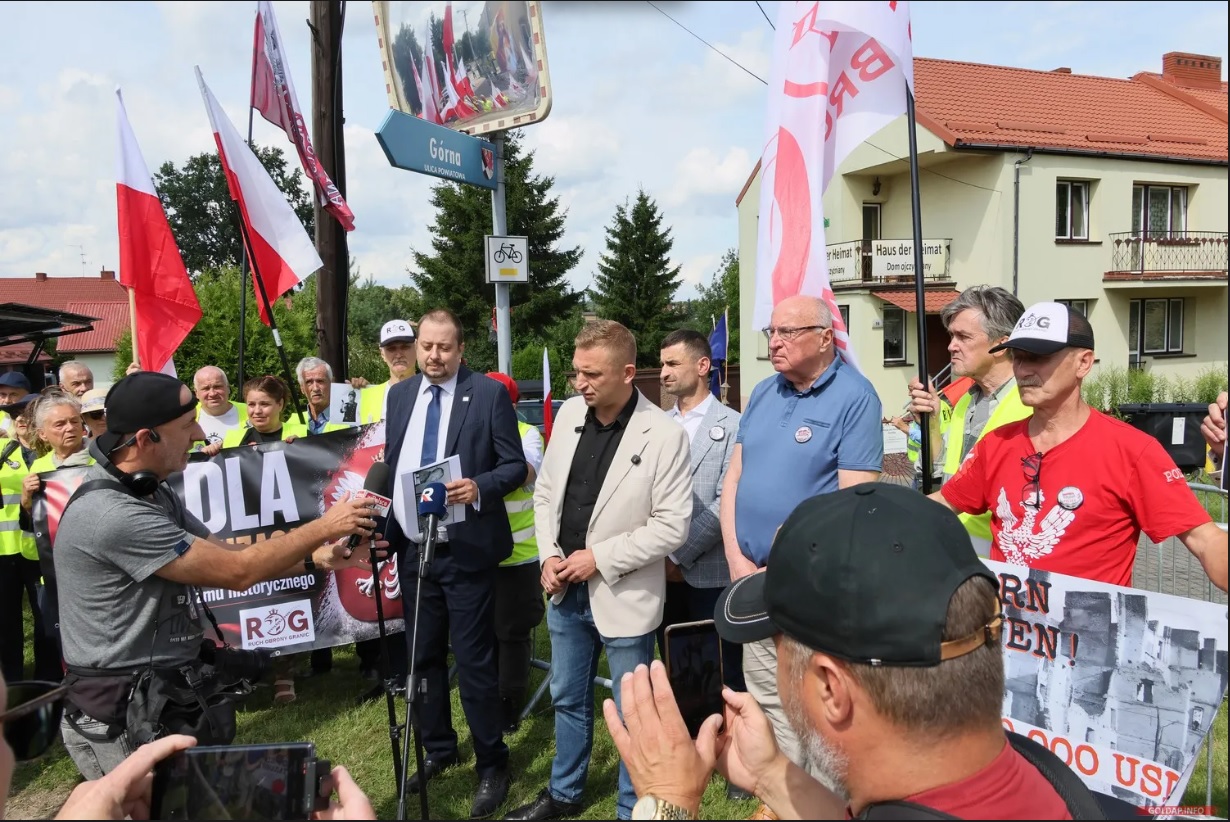 Dwie manifestacje w Gołdapi 3 2 7
