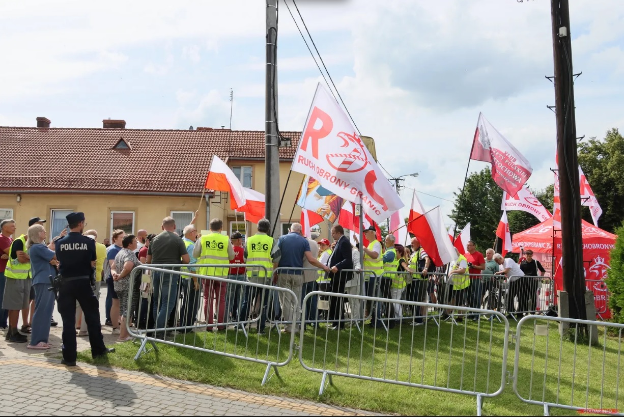 Dwie manifestacje w Gołdapi 5 4 4