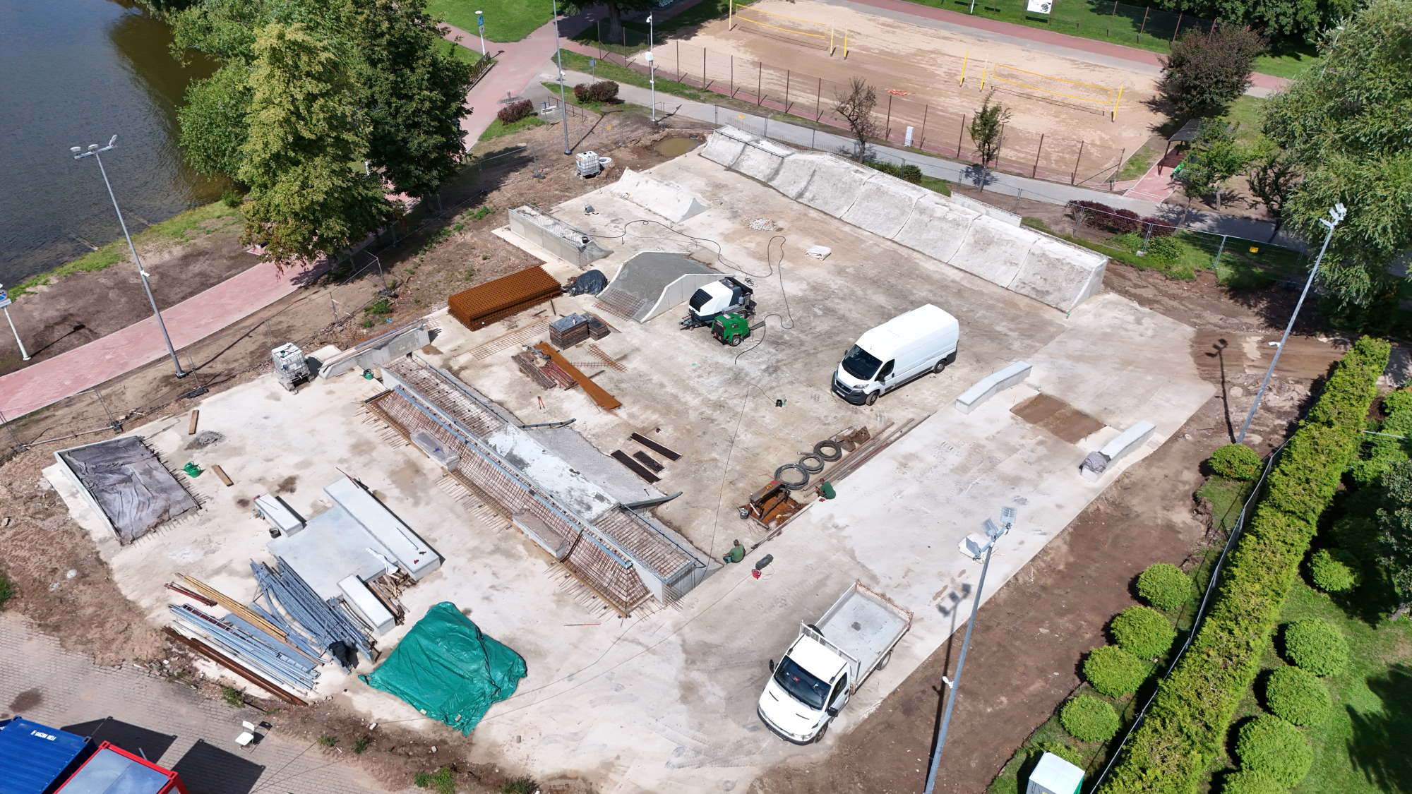 Przebudowa skateparku dobiega końca 3 DJI 20260722113254 0321 D