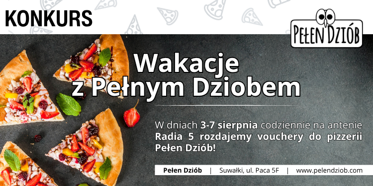 Wakacje z Pełnym Dziobem - weź udział w konkursie i wygraj voucher! 1 Grafika na FB