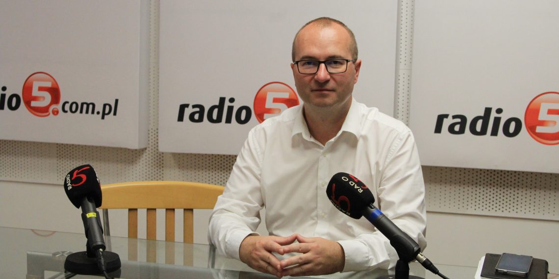 Maciej Bednarko, burmistrz Grajewa/Fot. Radio 5