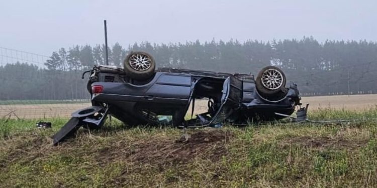 Utrudnienia na S61 w kierunku Szczuczyna 1 KWP Białystok