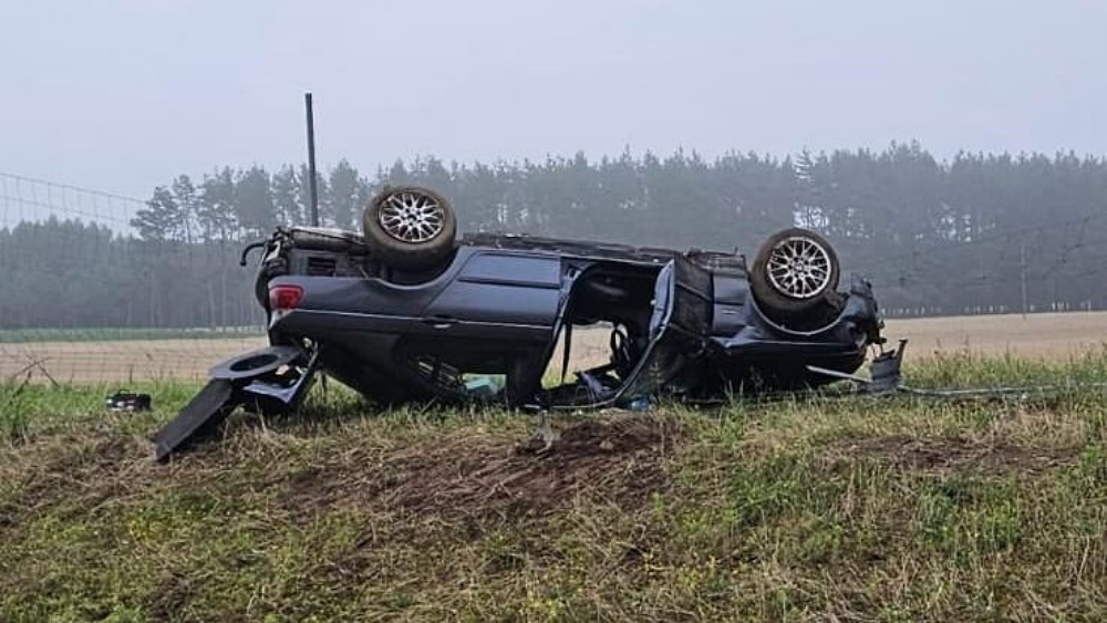 Utrudnienia na S61 w kierunku Szczuczyna 2 bmw