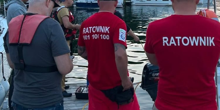 Tragedia nad jeziorem Kisajno. Z wody wyłowiono ciało 33-latka 1 Fot. MOPR/FB