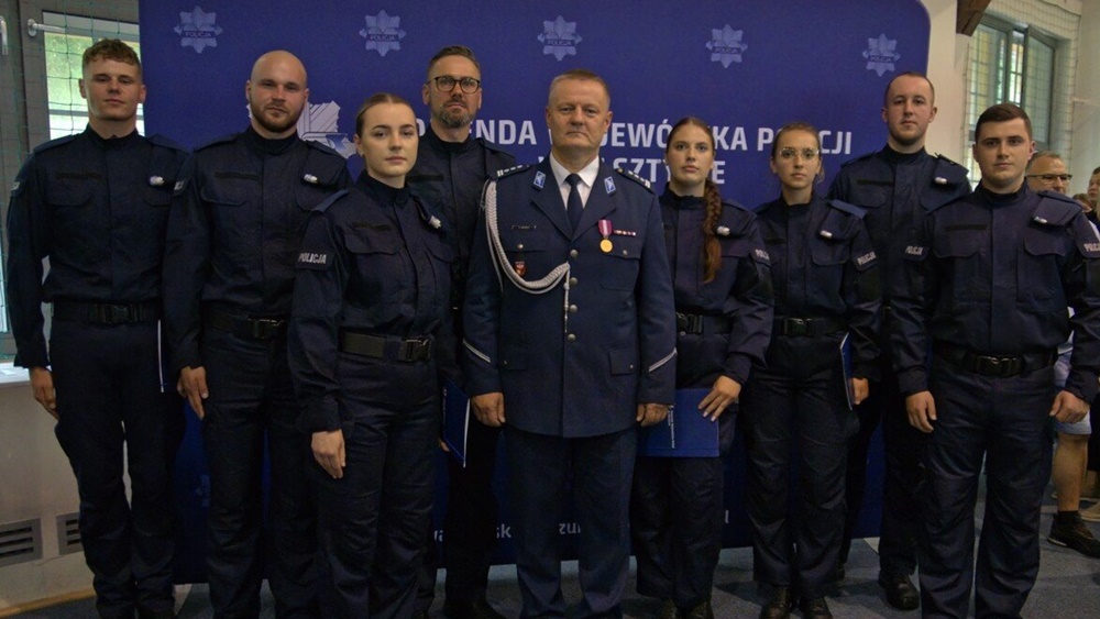 87 nowych policjantów w warmińsko-mazurskim garnizonie 14 zdj. KWP w Olsztynie 23
