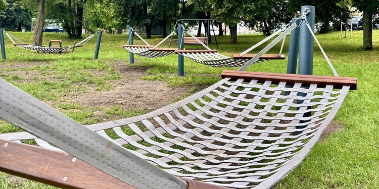 Zakończyła się rewitalizacja skweru 1 zdj. UM w Ełku