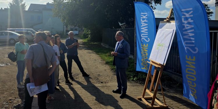 Będą zmiany przy Noniewicza, Wesołej i Waryńskiego 1 Źródło: UM Suwałki