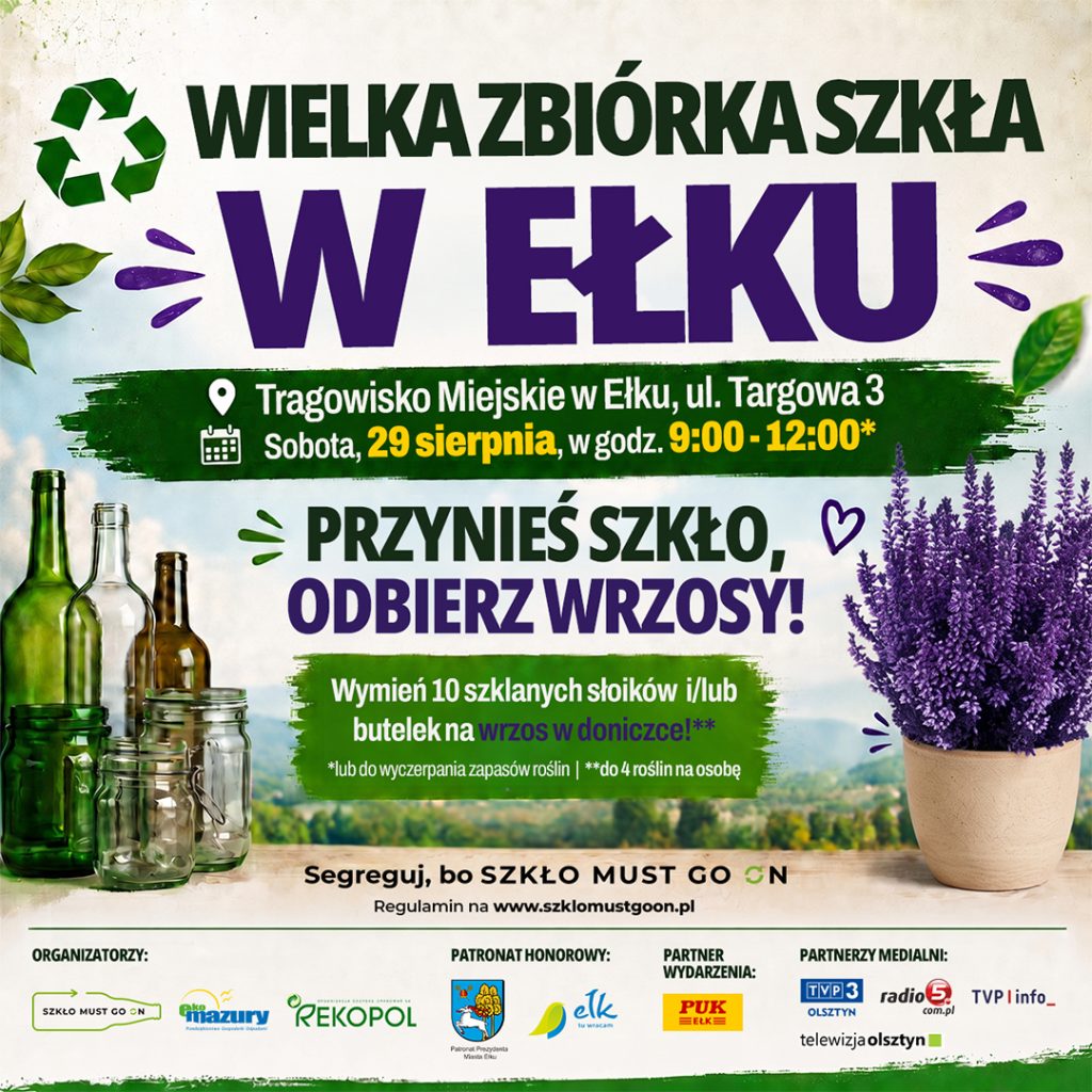 Wielka zbiórka szkła w Ełku! 2 1080x1080 Wielka Zbiorka Szkla Elk 01