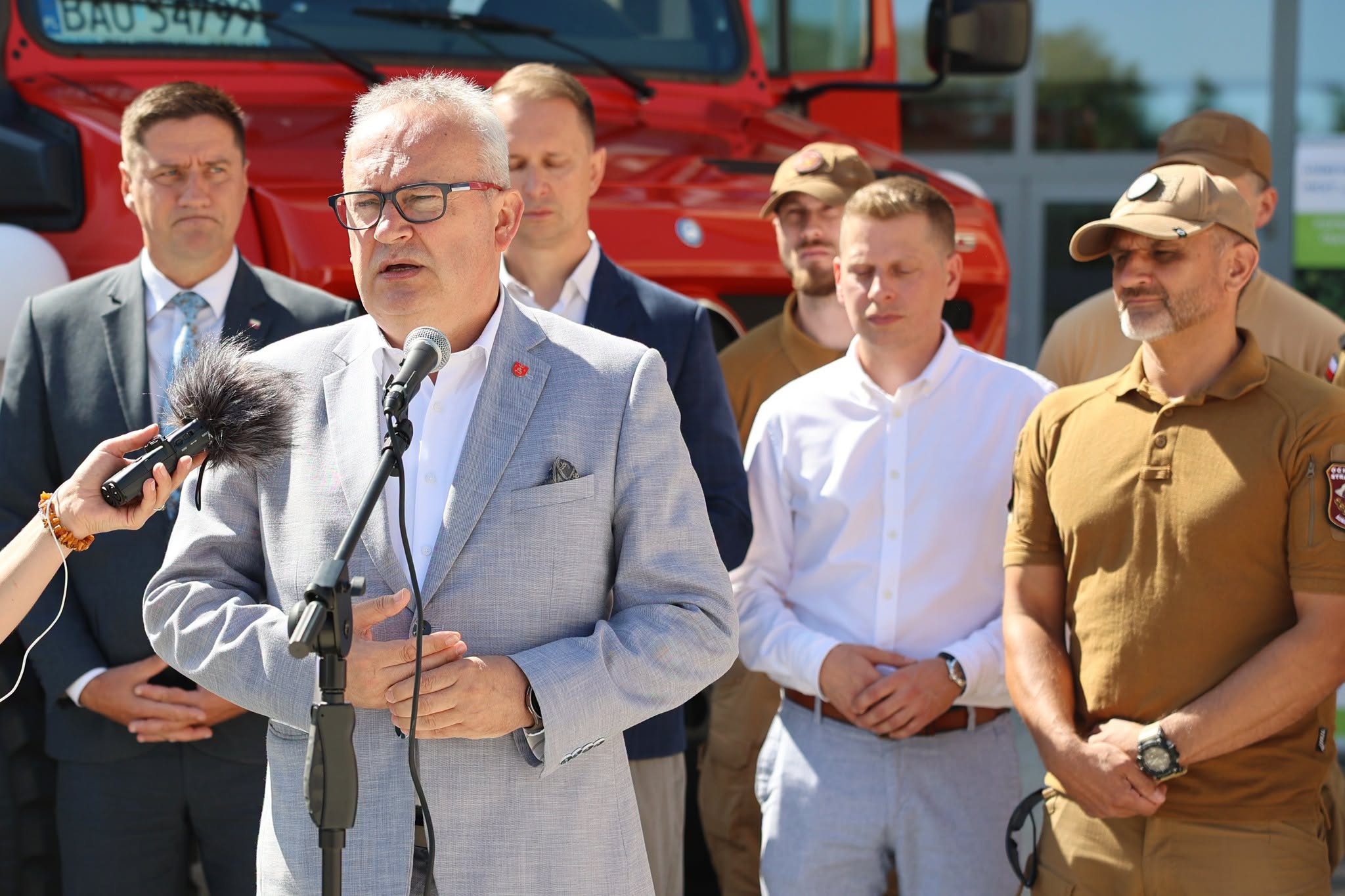 Specjalny pojazd dla OSP Augustów-Lipowiec 7 7 1