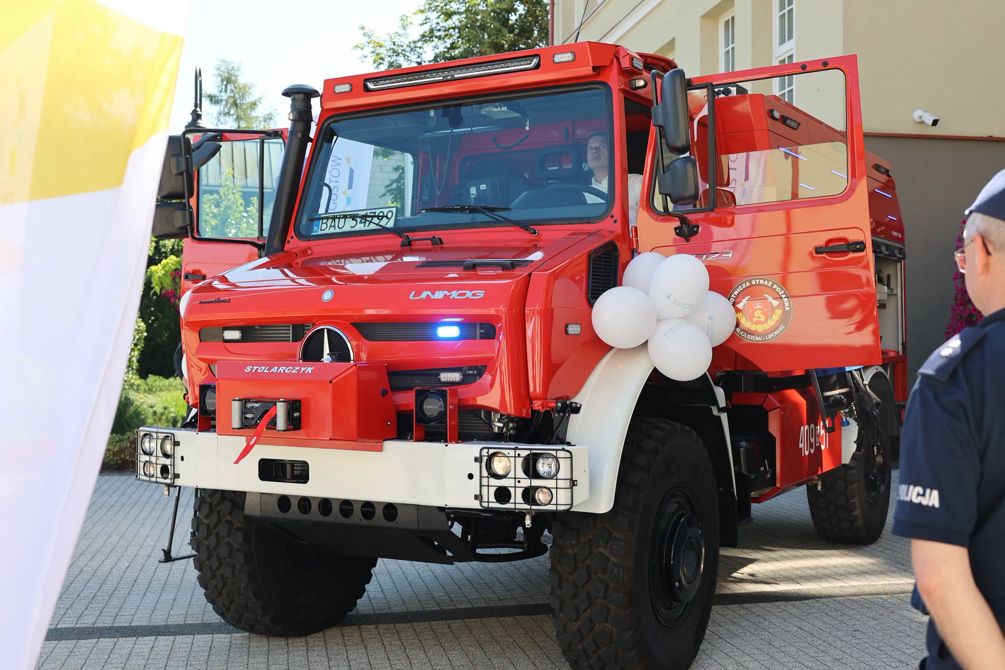 Specjalny pojazd dla OSP Augustów-Lipowiec 10 77
