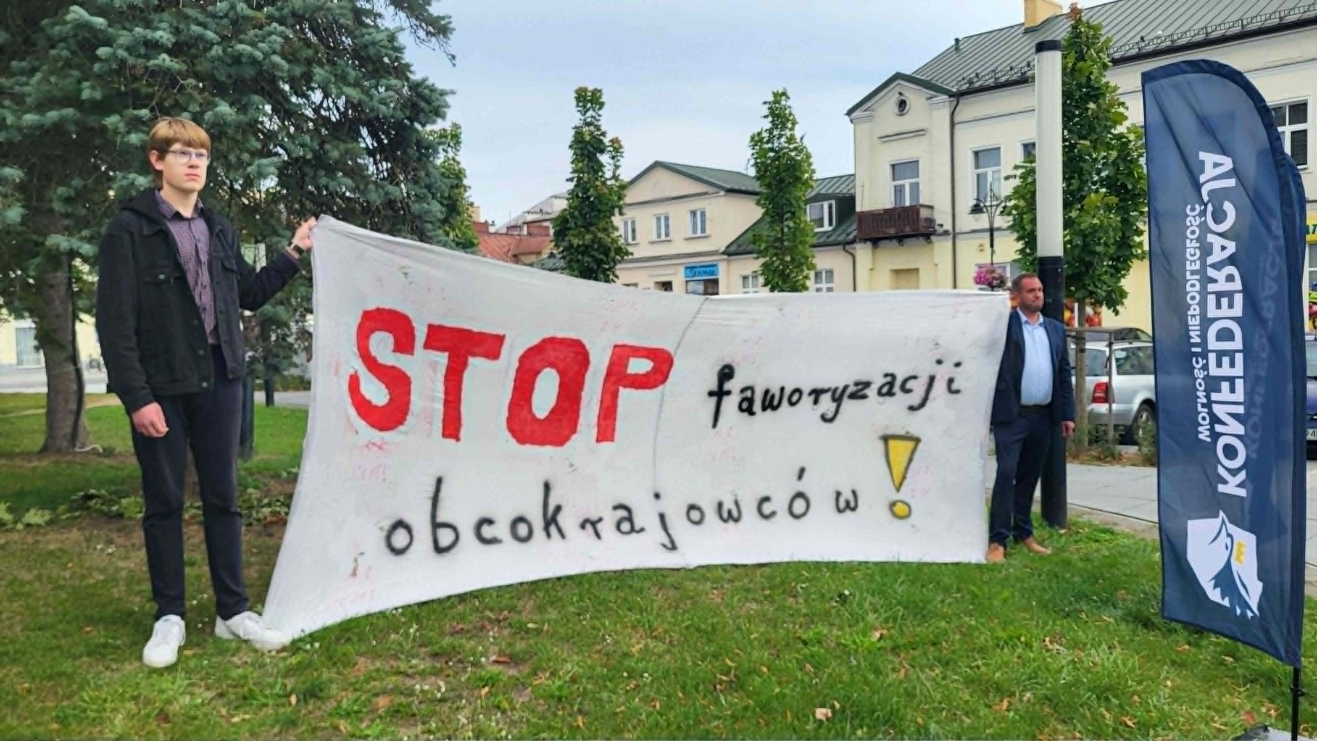 Protest Konfederacji: "Stop faworyzacji obcokrajowców" 2 95d283f5 b168 47ee ab90 d64a814363b9 scaled