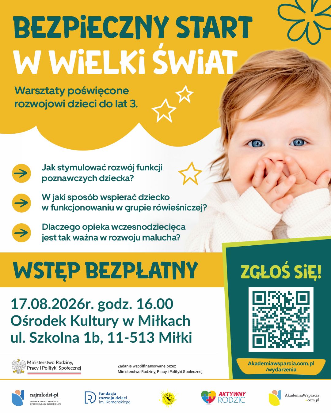 Bezpłatne warsztaty dla rodziców w Miłkach 2 Milki