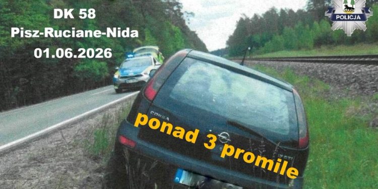 Jechali pijani, więc stracili samochody 1 01.06.2026