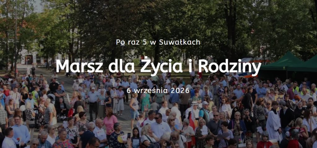 Piąta edycja Marszu dla Życia i Rodziny 1 marsz