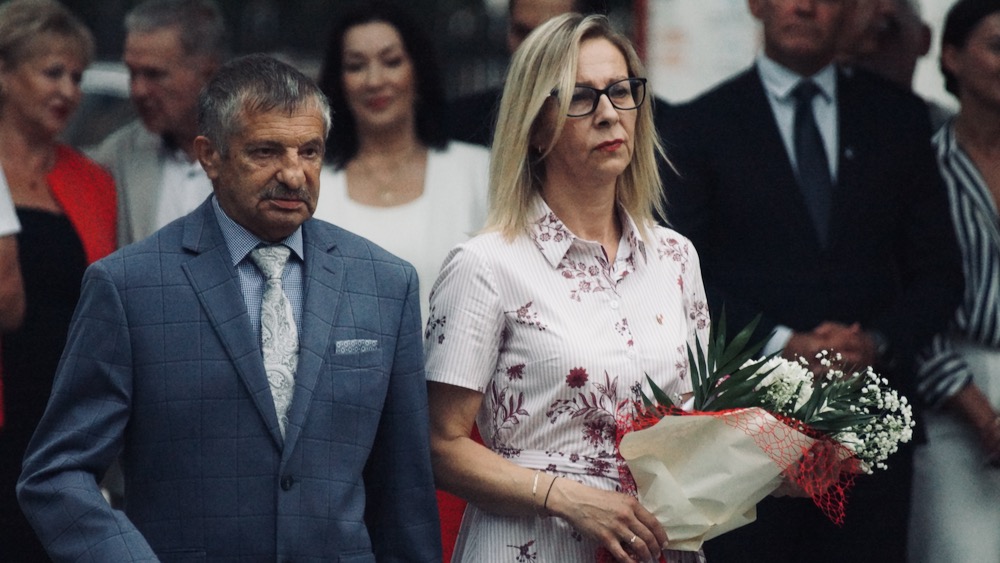 Uroczystość w godzinę wybuchu Powstania Warszawskiego 24 warszawskie 25