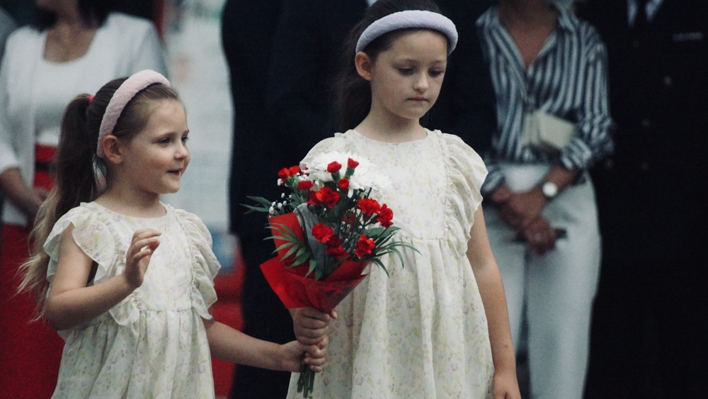 Uroczystość w godzinę wybuchu Powstania Warszawskiego 29 warszawskie 30