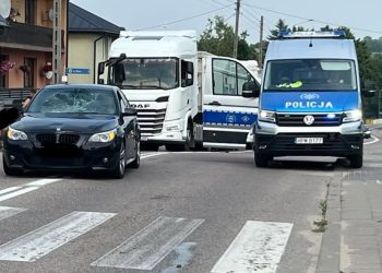 Potrącenie pieszego w Filipowie. Okoliczności wyjaśnia policja 3 zdj. OSP Filipów