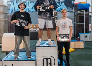 Medal na międzynarodowych zawodach parkour 2 000000000000000000000000000