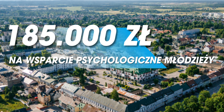 185 tysięcy złotych na zdrowie psychiczne młodzieży 1 Źródło: UM Suwałki
