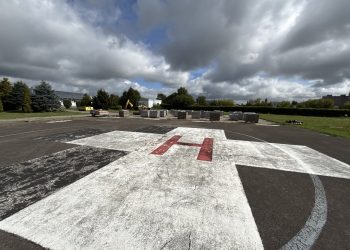 Rozbudowują lądowisko 34 źródło i foto: Szpital Suwałki