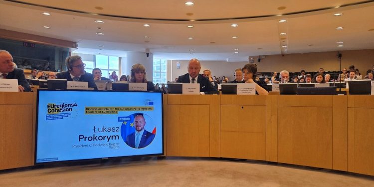 "Potrzebujemy silnej polityki spójności" - marszałek województwa podlaskiego w Brukseli 1 UMWP
