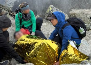 Pomogli turyście na Rysach 3 FotoPOSG