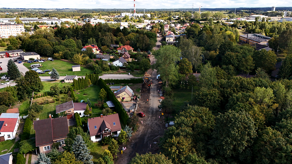 Trwają inwestycje drogowe w Suwałkach 9 Trwaja inwestycje drogowe w Suwalkach 3