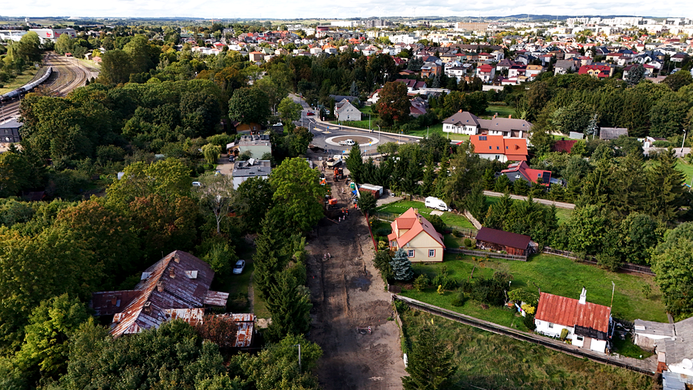 Trwają inwestycje drogowe w Suwałkach 8 Trwaja inwestycje drogowe w Suwalkach 4