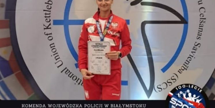 Suwalska policjantka w plebiscycie na najpopularniejszego sportowca 1 Wioletta Bujanowska 1