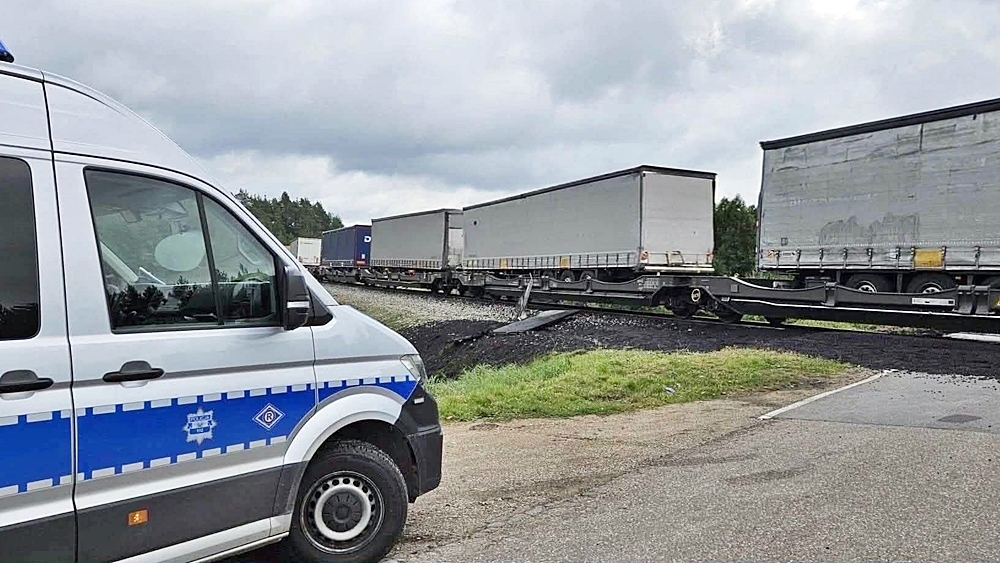 Zderzenie pociagu z ciezarowka