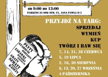 Pchli Targ w niedzielę 16 afisz pchli targ 2026